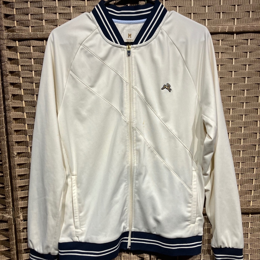 Tracksmith Ivory Track Jacket